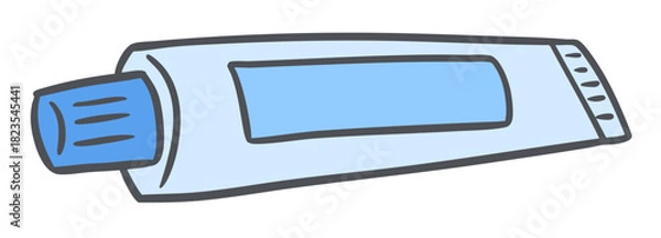 Obraz 塗り薬・接着剤などのチューブ容器