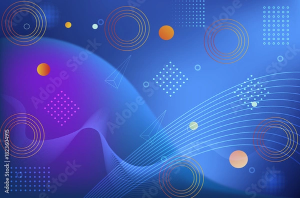 Obraz abstract colorful background