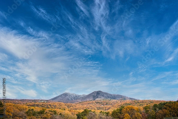 Obraz 紅葉した那須の山々を心ゆくまで満喫した休日