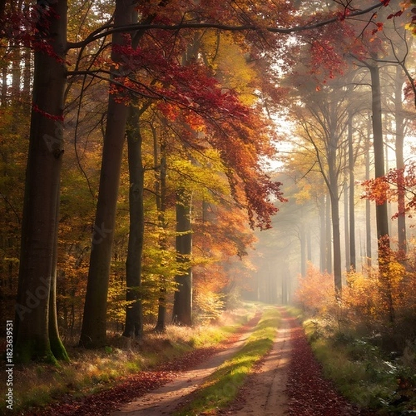 Obraz autumn in the park