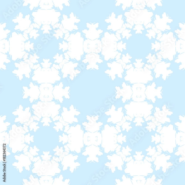 Fototapeta Abstract seamless pattern for your winter design