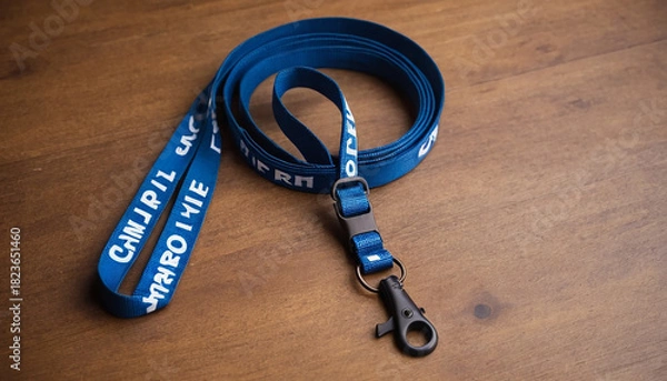 Fototapeta Lanyard Keychain Mockup
11