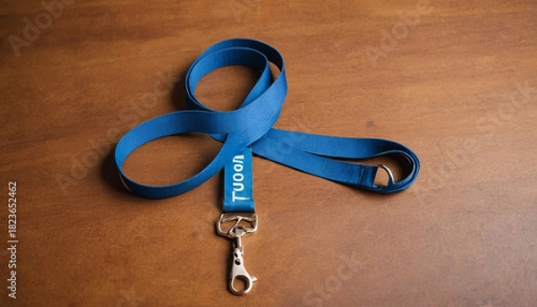 Fototapeta Lanyard Keychain Mockup
6