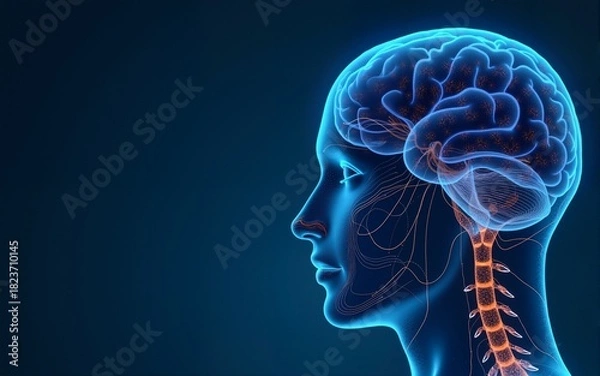 Fototapeta AI in Healthcare: Revolutionizing Medicine Through Artificial Intelligence. High quality