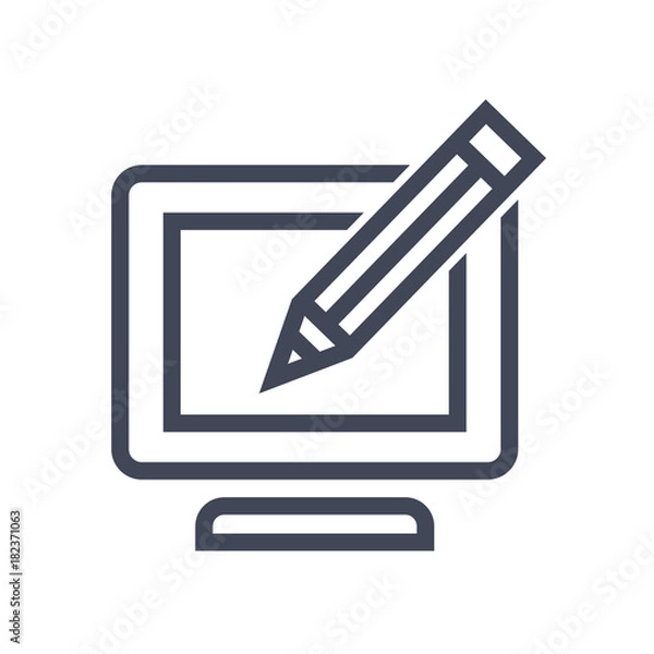 Fototapeta customize design icon