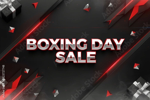 Obraz Boxing Day Sale - Up to 70% Off Everything, Massive Boxing Day Deals & Discounts, Shop the Best Boxing Day Clearance Event, Huge Boxing Day Savings: Don't Miss Out!, Biggest Boxing Day Sale of the Yea