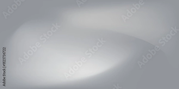 Fototapeta Soft grey abstract background with gentle smooth gradients.