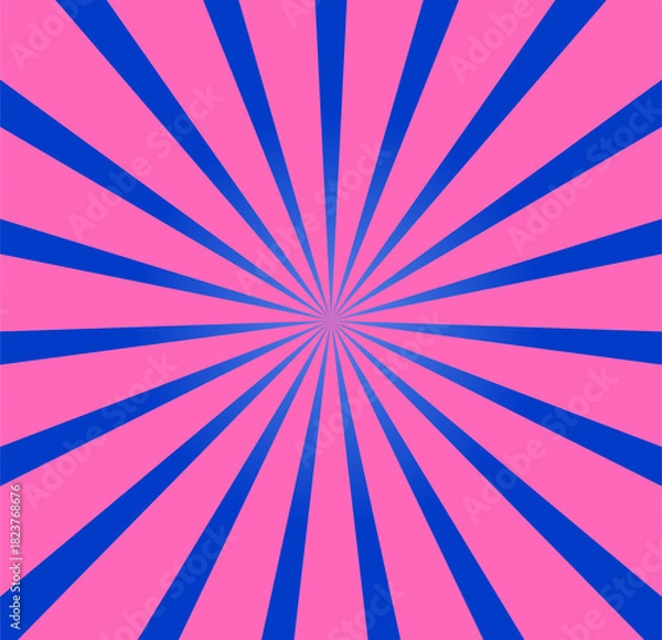 Fototapeta retro background with rays