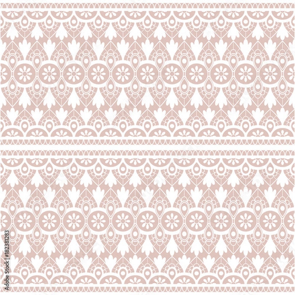 Fototapeta  seamless pattern with lace.  Vector  background  for textile, print, wallpapers, wrapping.