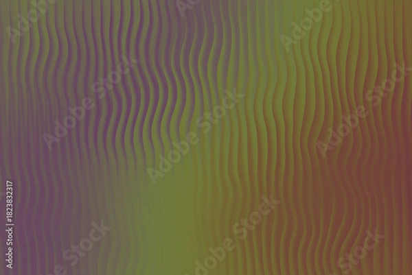 Fototapeta Abstract wavy lines background with colorful gradient pattern and soft hues