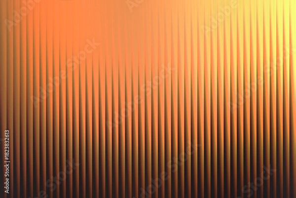 Fototapeta Warm gradient abstract background with vertical lines and soft light
