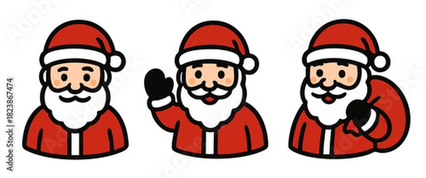 Obraz icones_pere_noel