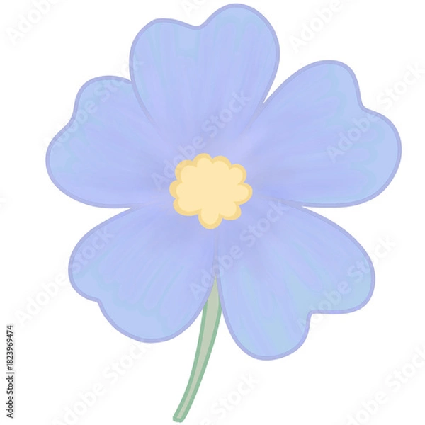 Obraz Cosmos Flower – Blue