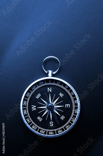 Fototapeta macro of compass
