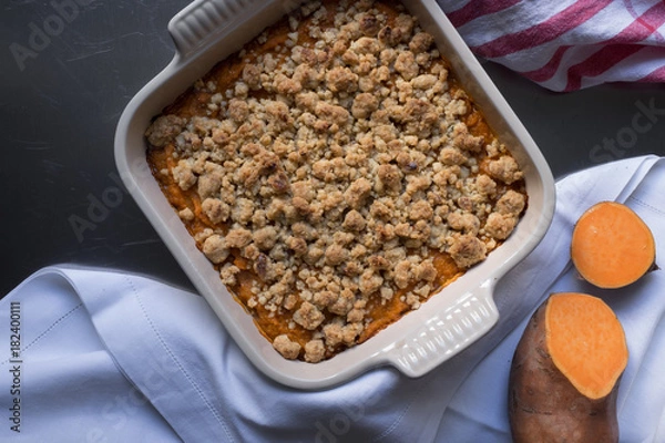 Obraz sweet potato crumble