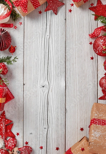 Obraz Christmas decoration frame