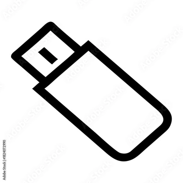 Obraz A Usb drive background