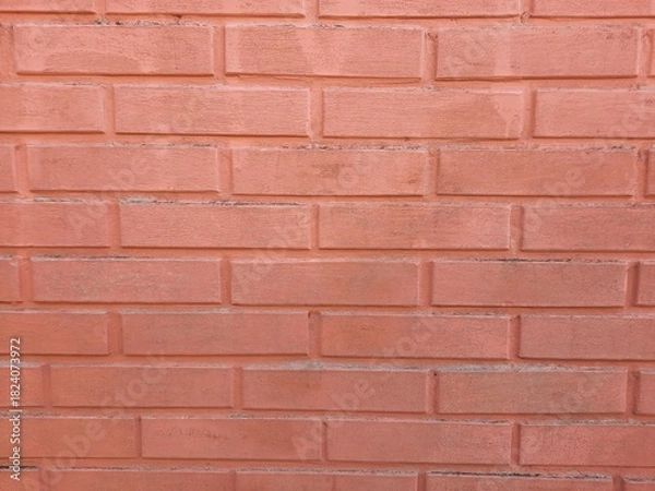 Obraz Red Brick wall texture background