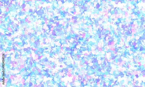 Obraz 煌びやかな宝石調の水面の素材