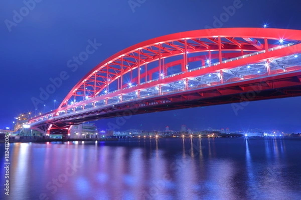 Fototapeta Kobe night view