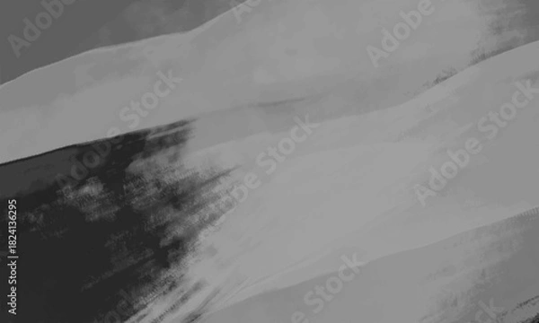 Obraz 力強いブラシストローク背景　ベクター