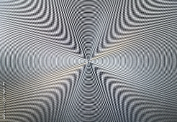 Fototapeta  Brushed metal texture. Circular pattern