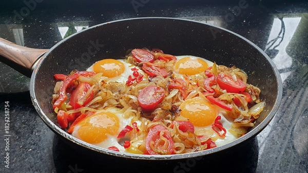 Fototapeta spiegeleier