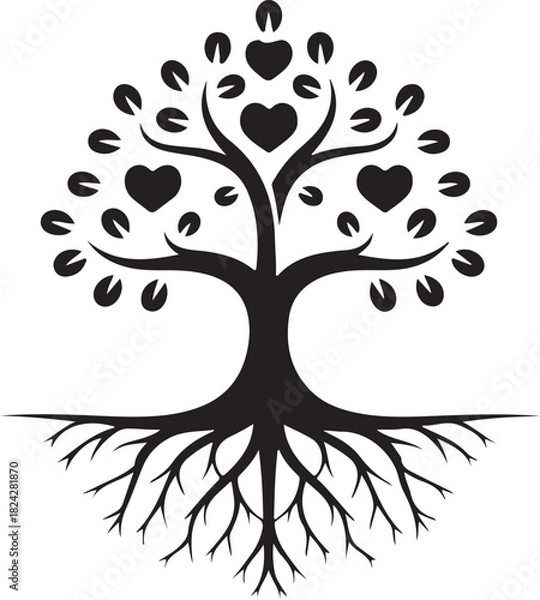 Obraz Nova health services logo vector image