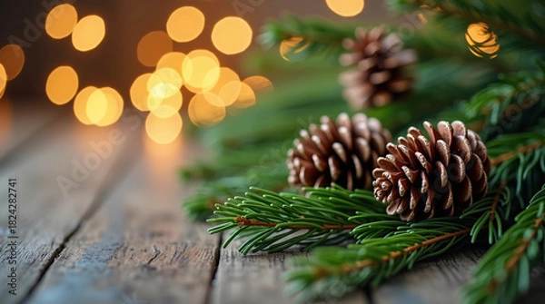 Fototapeta pine cones