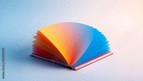 Obraz colored pencils in a box