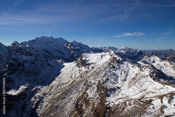 Obraz Snow-capped Swiss Alps