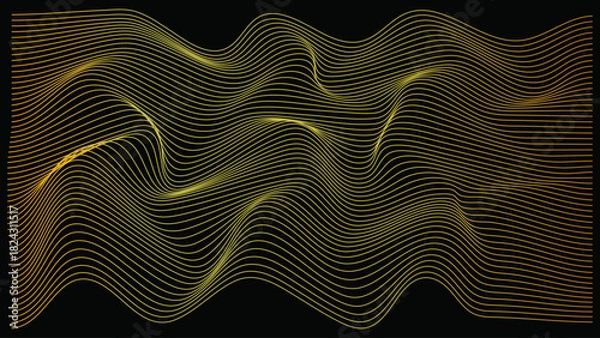 Obraz abstract golden background