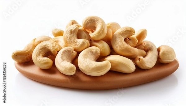 Obraz Cashew On White Background
