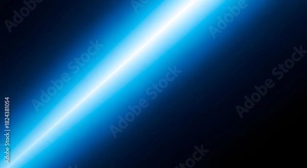 Fototapeta Vintage Blue Noise Gradient  Grainy Abstract Background for Banners and Posters