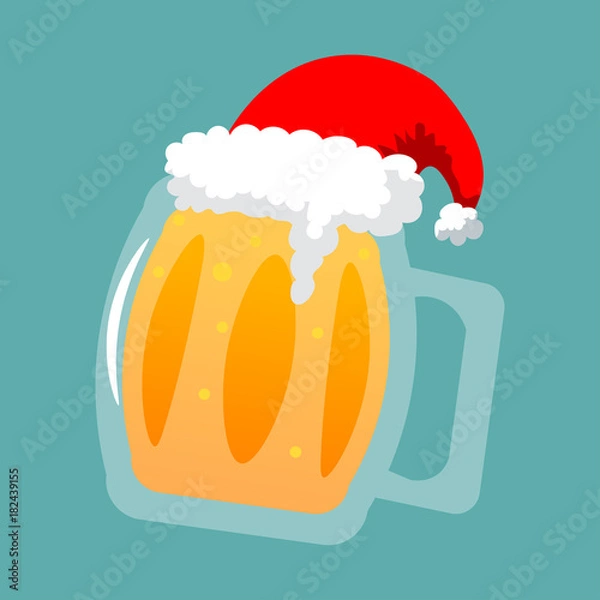 Obraz Beer mug  vector illustration