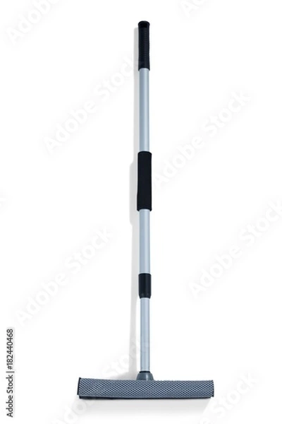 Fototapeta Squeegee mop on white background