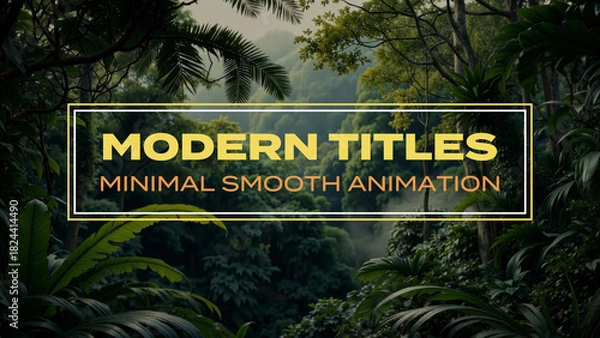 Obraz Elegant Minimal Titles Vol.06