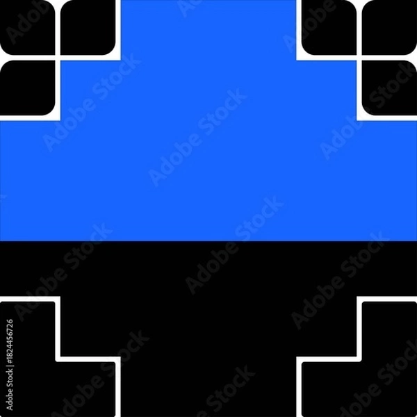 Obraz Bento grid illustration design