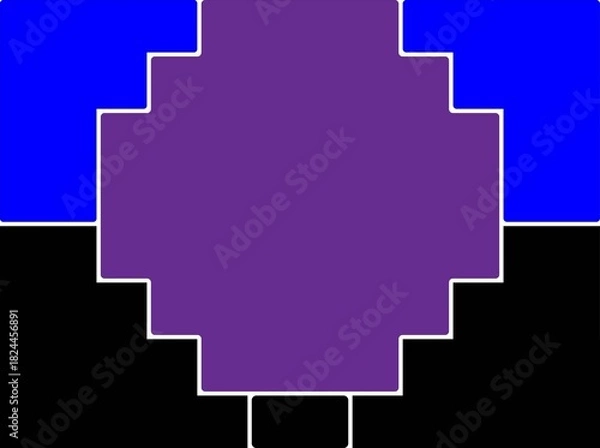 Obraz Bento grid illustration design