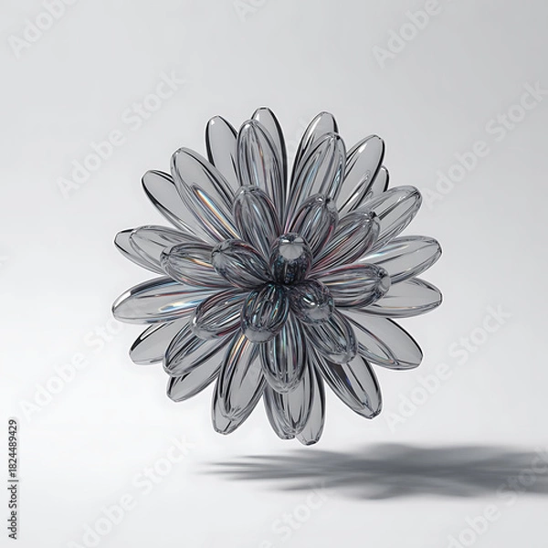 Obraz Floating Futuristic Energy Sculpture.generative ai

Short Description A futuristic energy sculpture made of translucent layered glass in a helix shape, floating above a white background with premium s