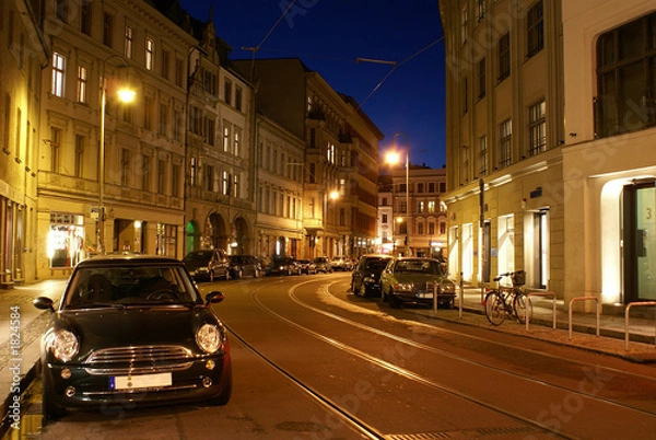 Obraz old berlin at night