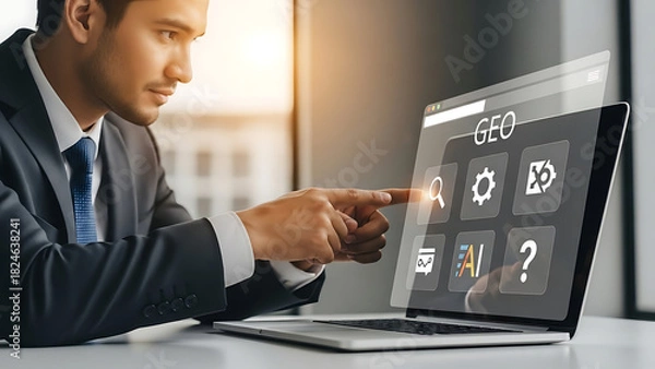 Obraz Generative Engine Optimization GEO for AI Search and Content Performance