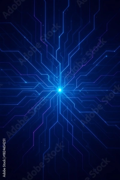 Obraz abstract blue background