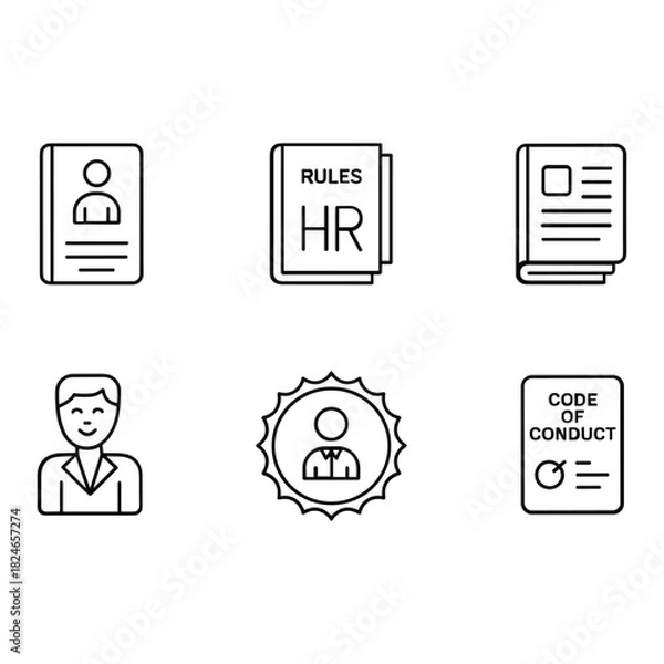 Fototapeta Abstract geometric design with vibrant color palette