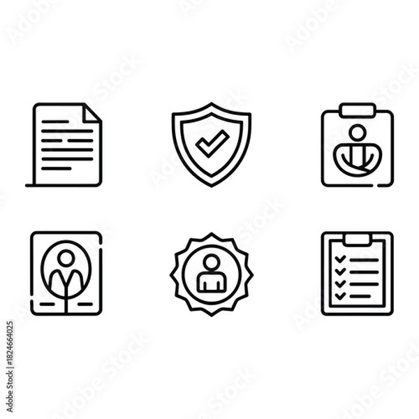 Fototapeta Abstract geometric design with bold colors and clean lines