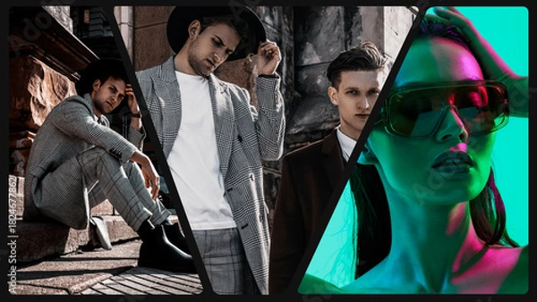 Fototapeta Split Screen 08