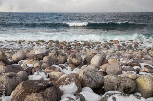 Fototapeta Stone beach