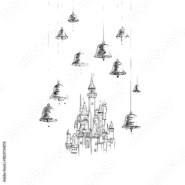 Fototapeta Solid black screen background for versatile digital design projects.