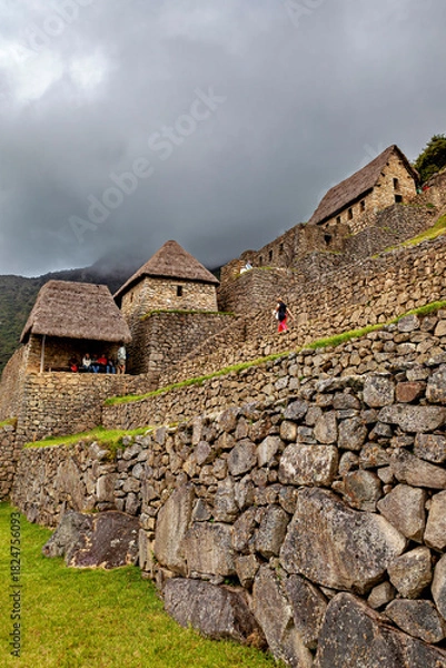 Obraz The ruins of Machu Picchu in the Andes of Peru