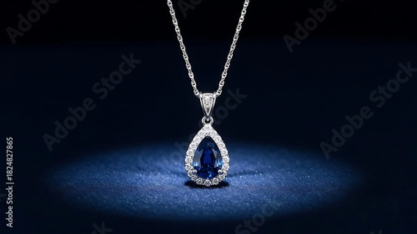 Fototapeta Necklace gem